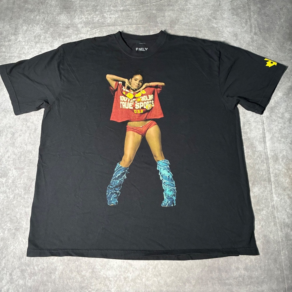 Jessie Reyez 2025 Paid In Memories Tour T-Shirt Mens XL Black Graphic Concert T